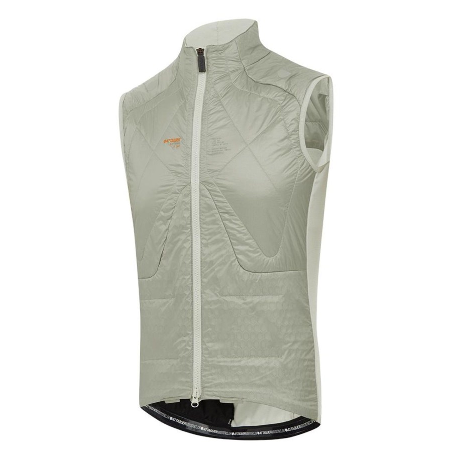 Mens Attaquer | All Day Anatomic Insulator Gilet Eggshell