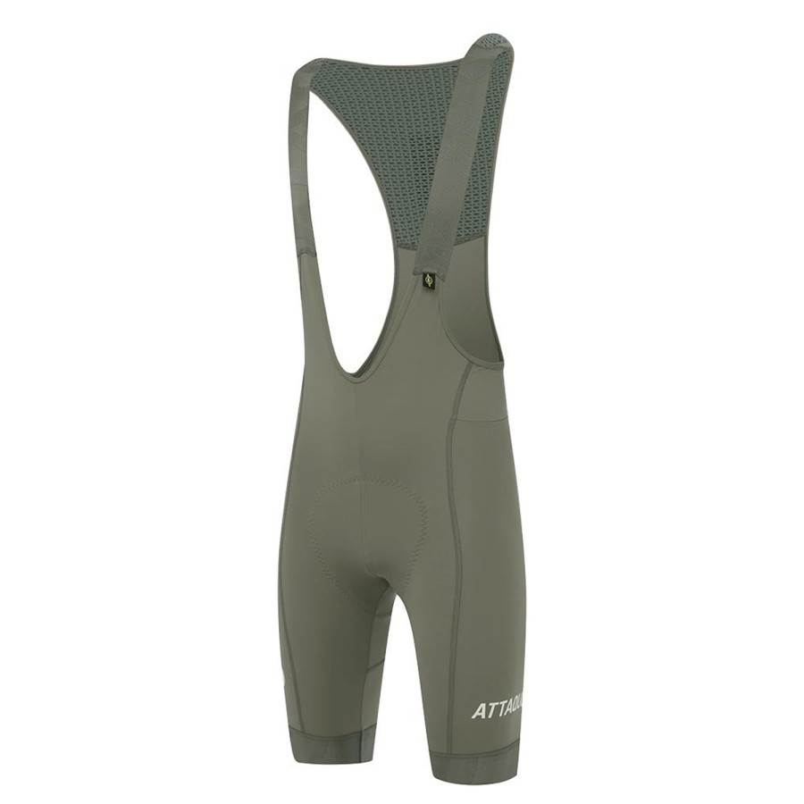 Mens Attaquer | All Day Bib Short Grey Smoke