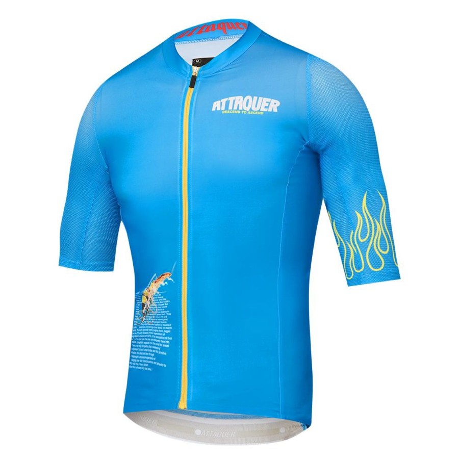 Mens Attaquer | Beyond Human Race Jersey Blue