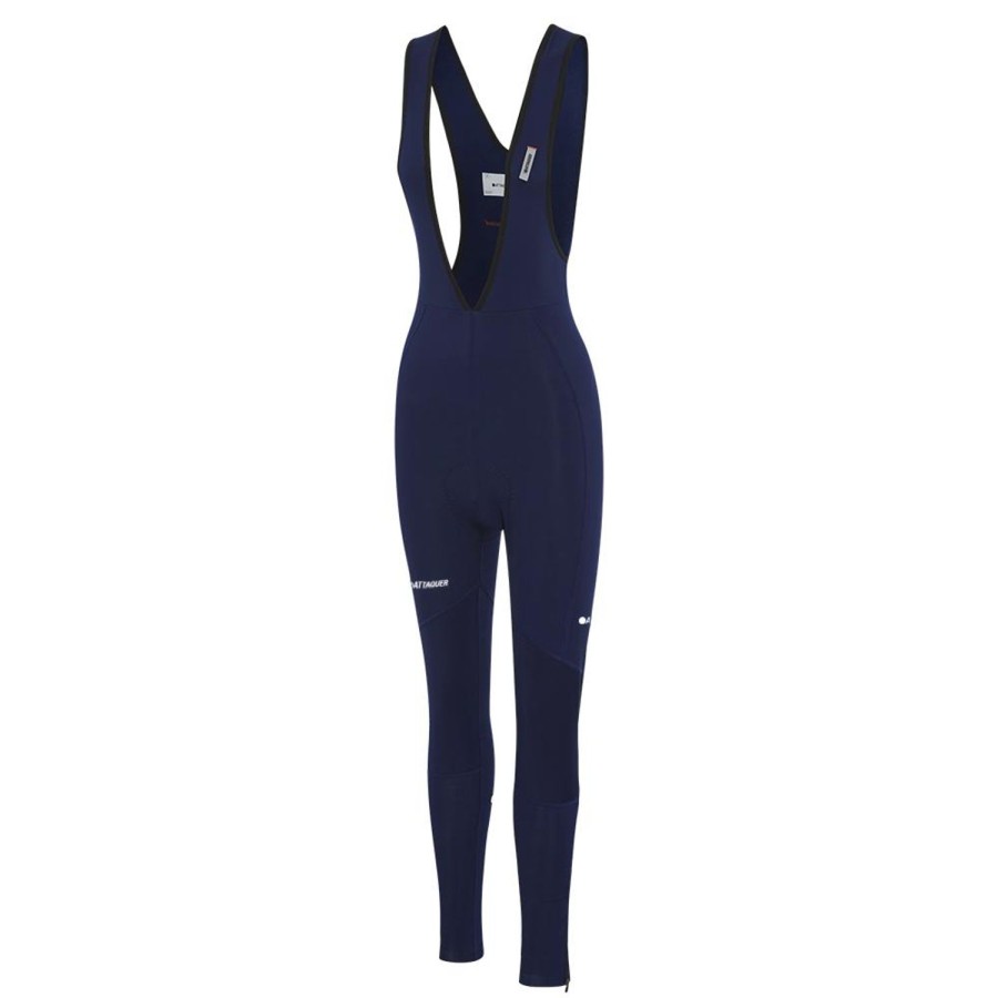 Womens Attaquer | Womens A-Line Winter Bib Longs Navy