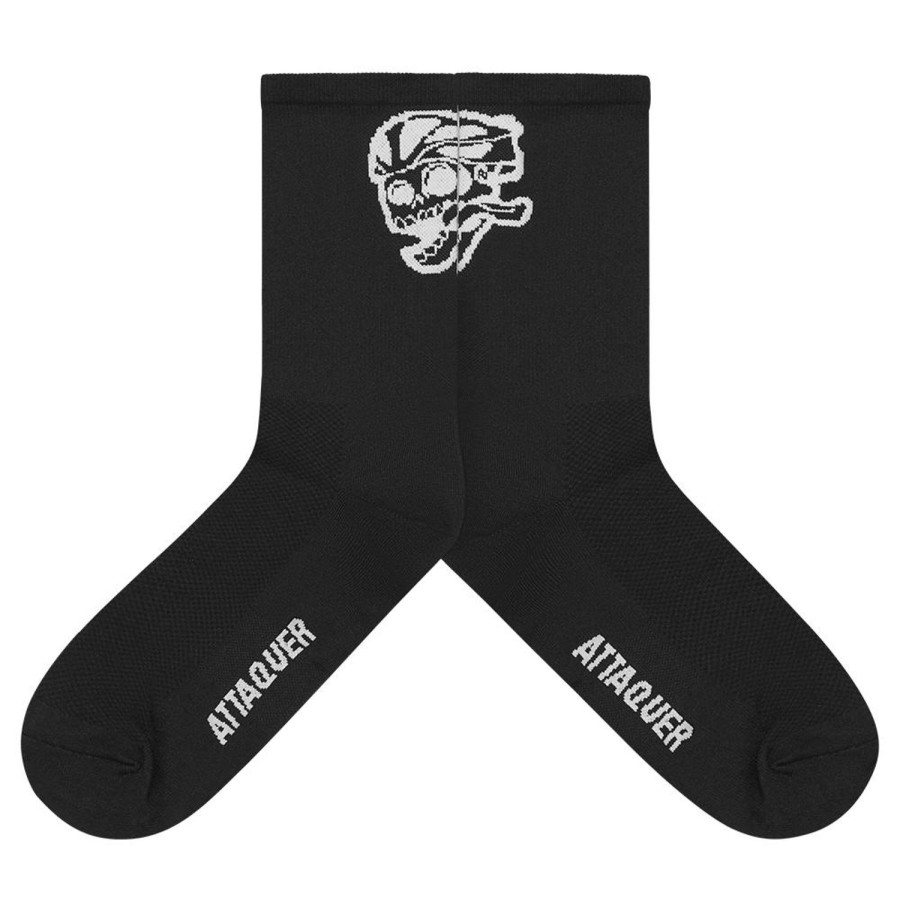 Accessories Attaquer | Skull Logo Socks Black