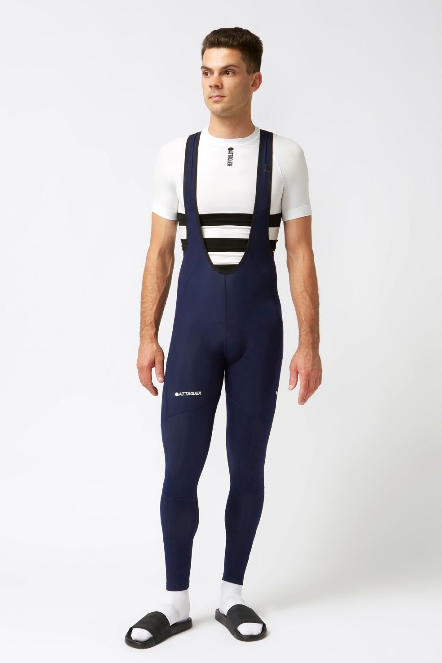 Mens Attaquer | A-Line Winter Bib Longs Navy