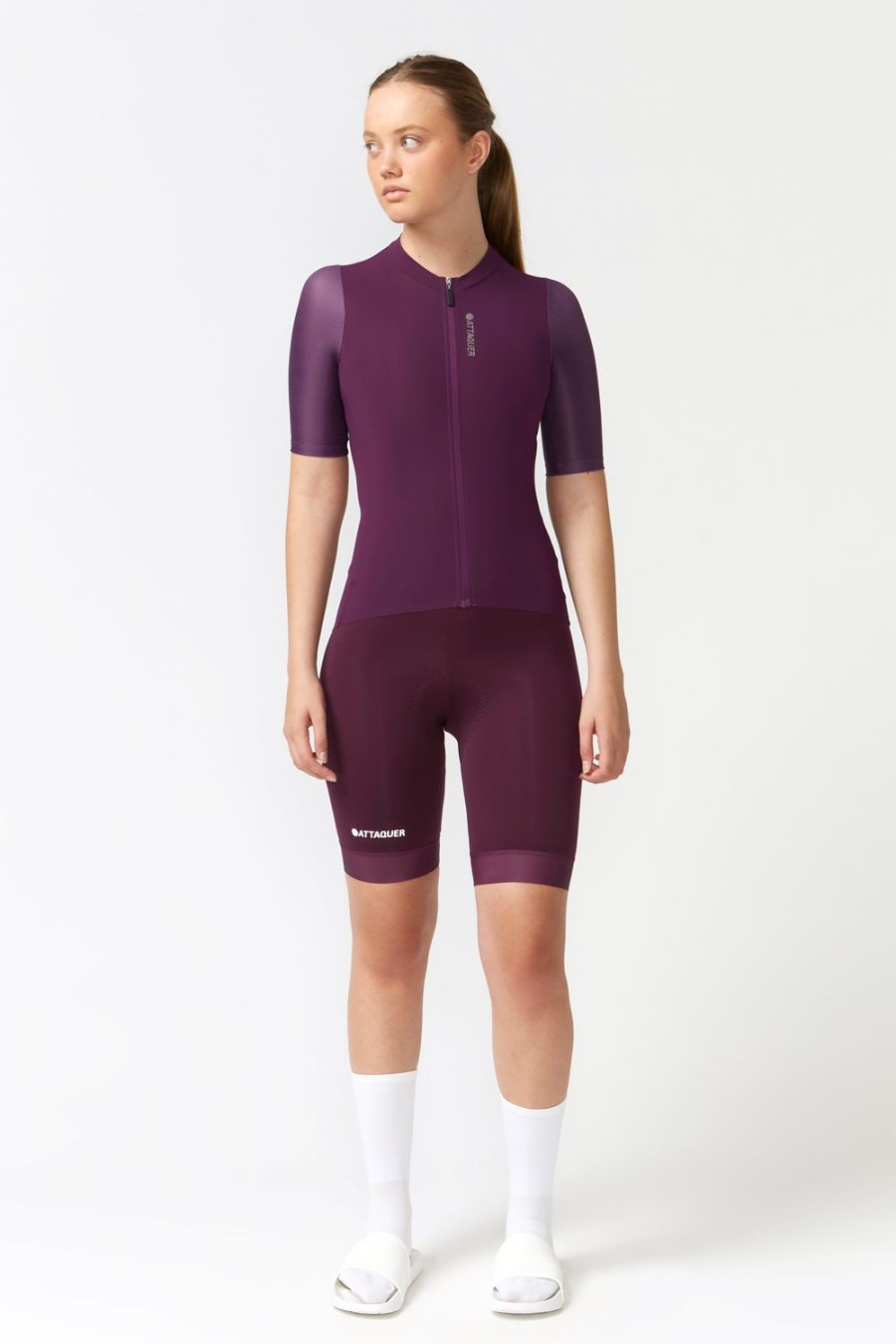 Womens Attaquer | Womens Race Jersey Burgundy