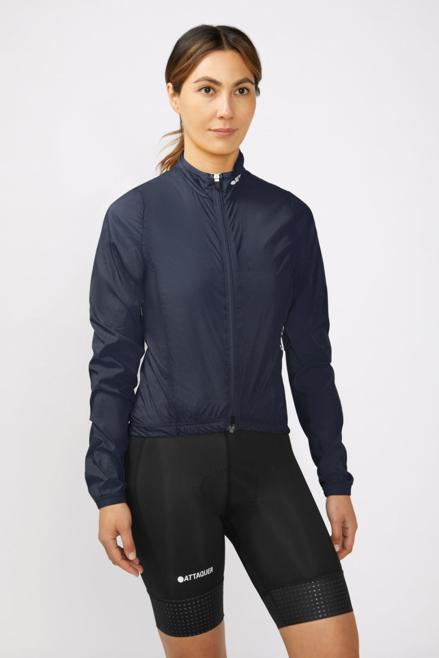 Womens Attaquer | Womens A-Line Lightweight Jacket Navy