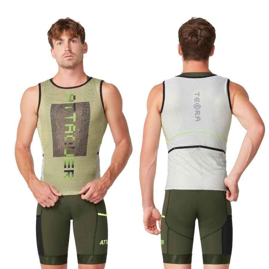 Mens Attaquer | Terra Cargo Summer Base Layer Dirt