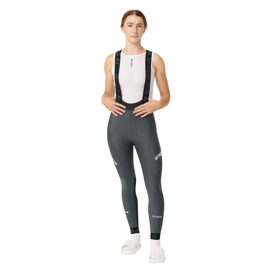 Womens Attaquer | Womens Race Winter Bib Longs Anthracite