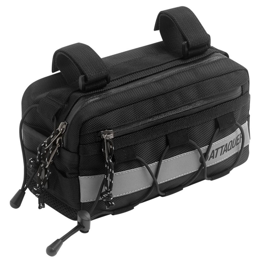 Accessories Attaquer | Adventure Handlebar Bag Square - Black