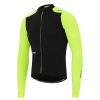 Mens Attaquer | All Day Winter Long Sleeved Jersey Black/Acid Lime