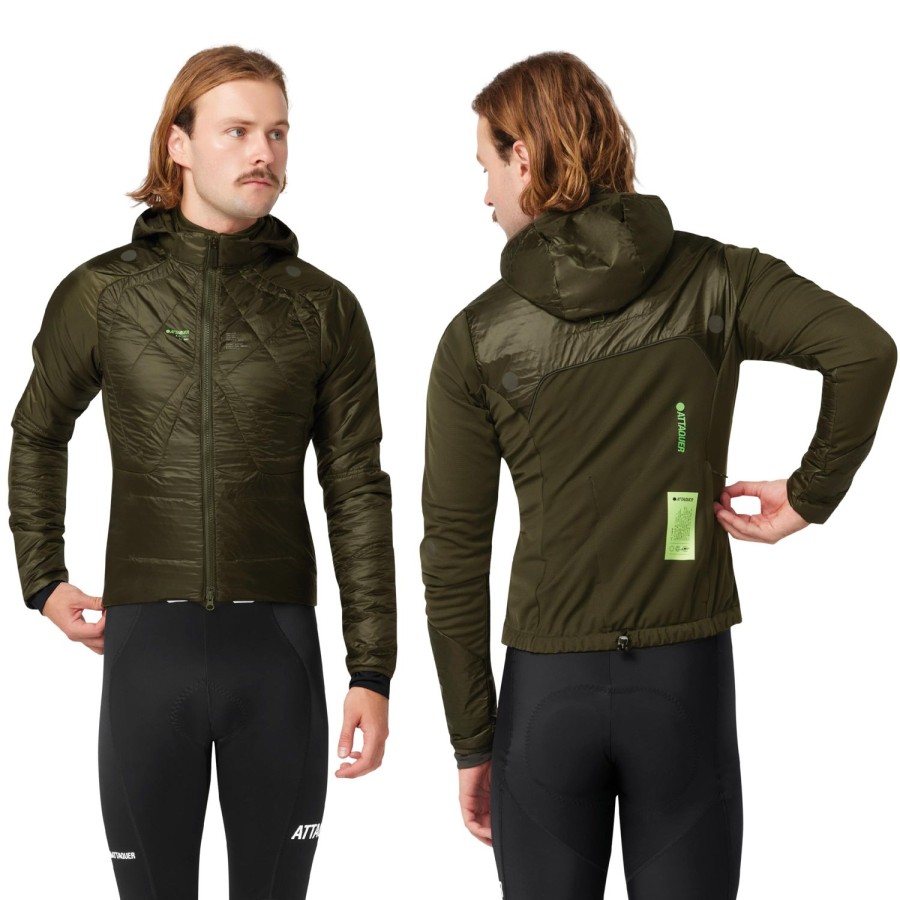 Mens Attaquer | All Day Anatomic Insulator Jacket Pine