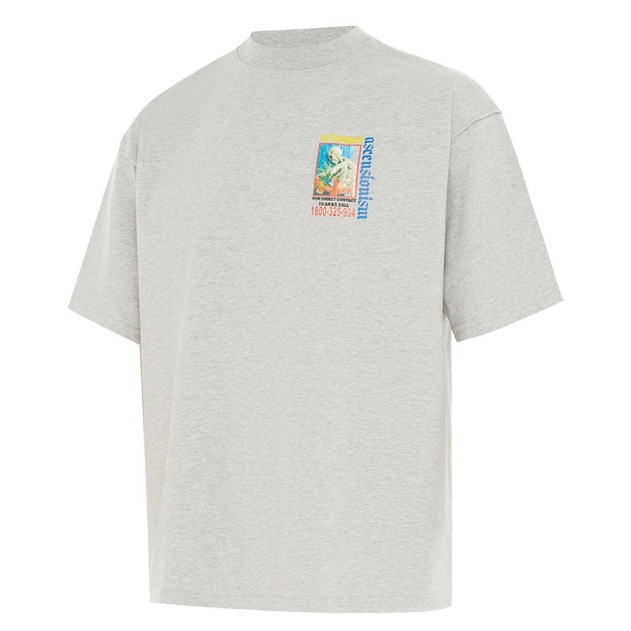 Mens Attaquer | Promised Land Ss T-Shirt Grey