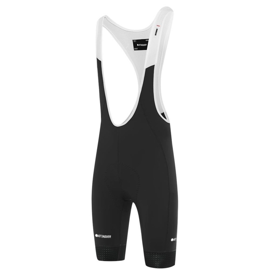 Mens Attaquer | A-Line Bib Shorts Black