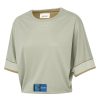 Womens Attaquer | Terra Womens Crop Tech Tee Sand