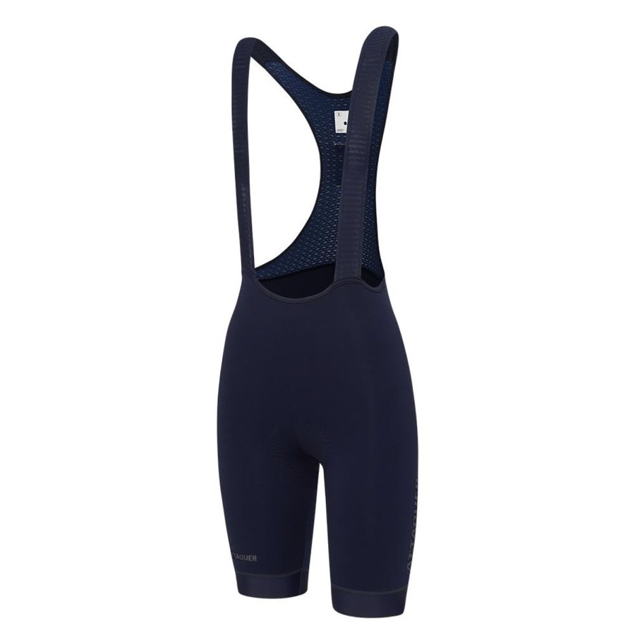 Womens Attaquer | Womens Race Bib Short Navy/Tonal Ref Logo