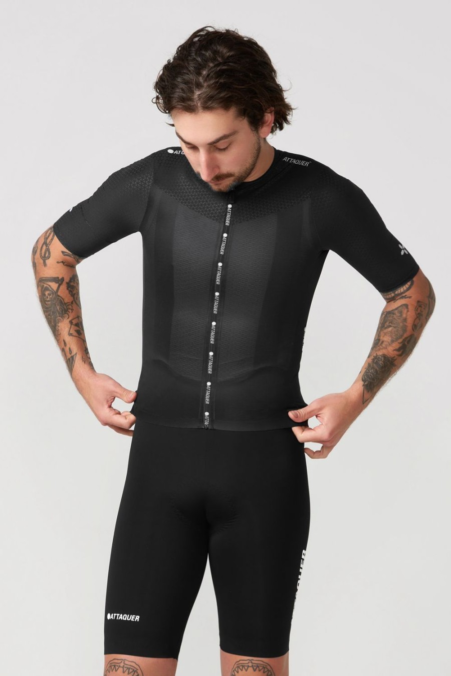 Mens Attaquer | Ultra+ Aero Jersey Black