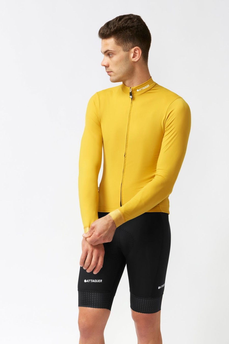 Mens Attaquer | A-Line Winter Long Sleeved Jersey 2.0 Wattle