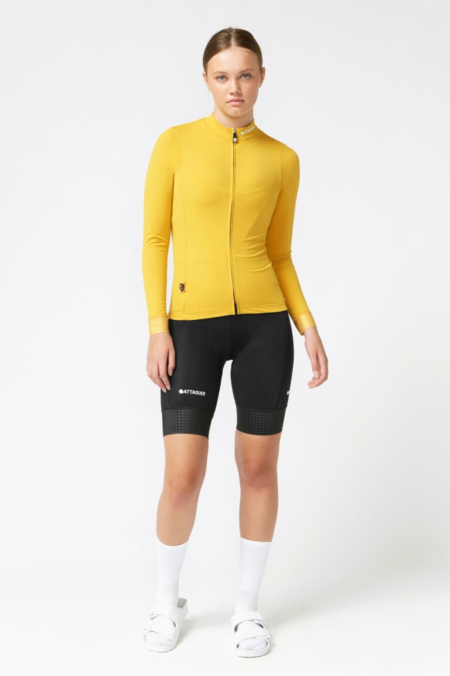 Womens Attaquer | Womens A-Line Winter Long Sleeved Jersey 2.0 Wattle