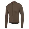 Mens Attaquer | A-Line Winter Long Sleeved Jersey 2.0 Chestnut