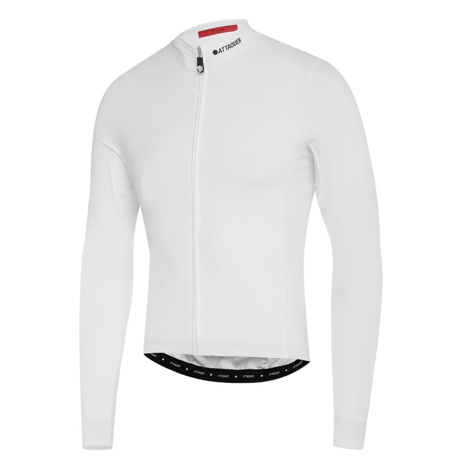 Mens Attaquer | A-Line Winter Long Sleeved Jersey 2.0 White