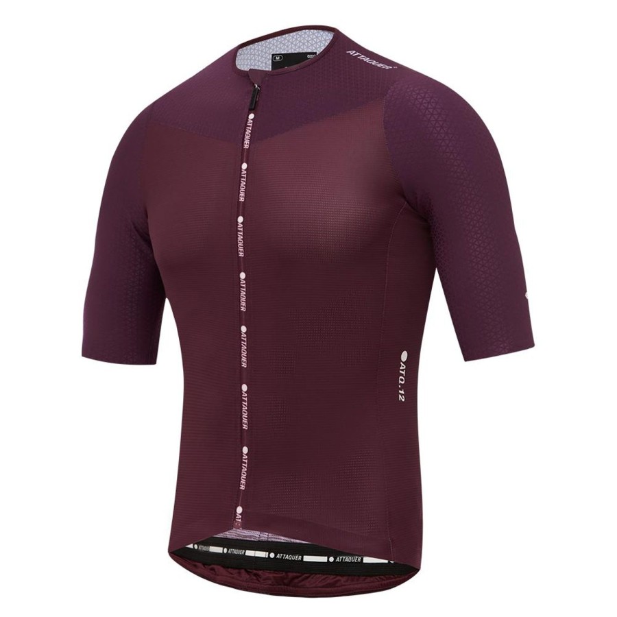 Mens Attaquer | Ultra+ Aero Jersey Burgundy