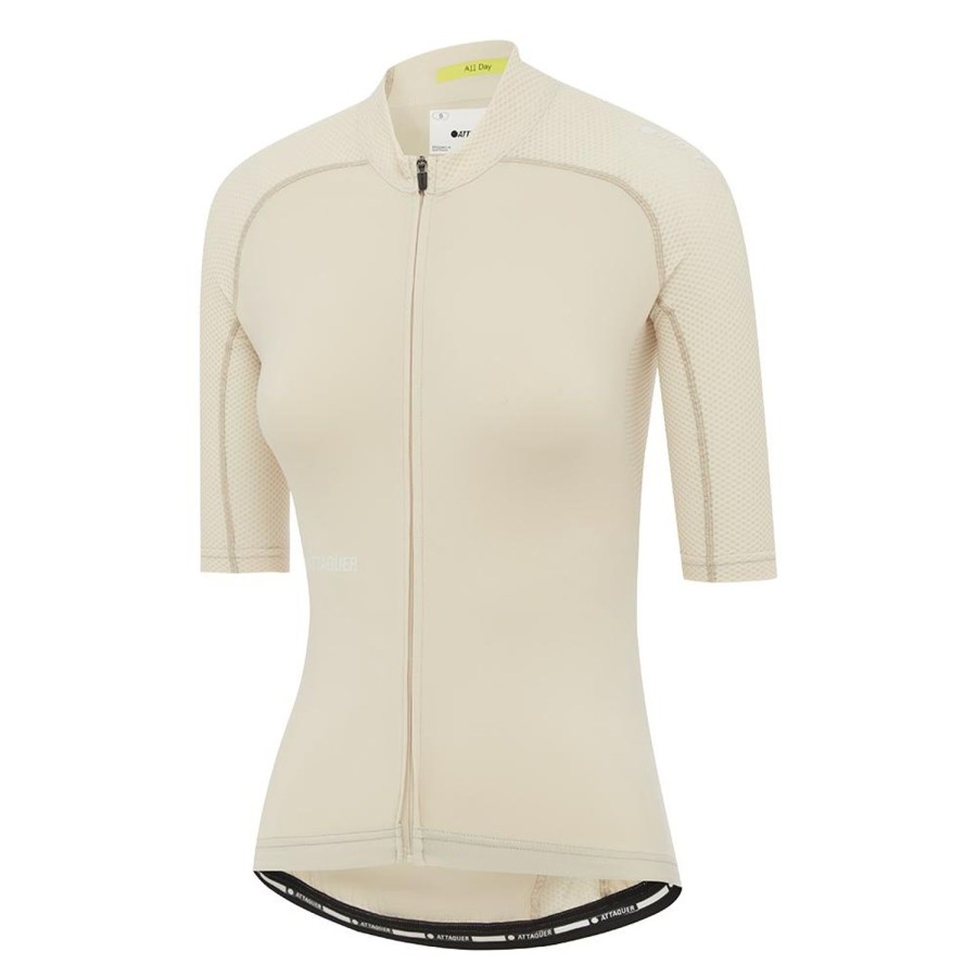 Womens Attaquer | Womens All Day Jersey Eggshell