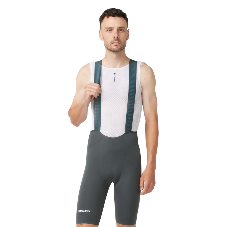 Mens Attaquer | Race Bib Short Anthracite