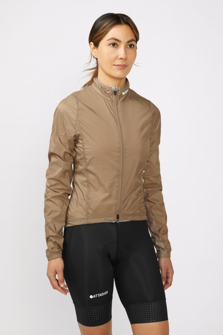 Womens Attaquer | Womens A-Line Lightweight Jacket Bronze