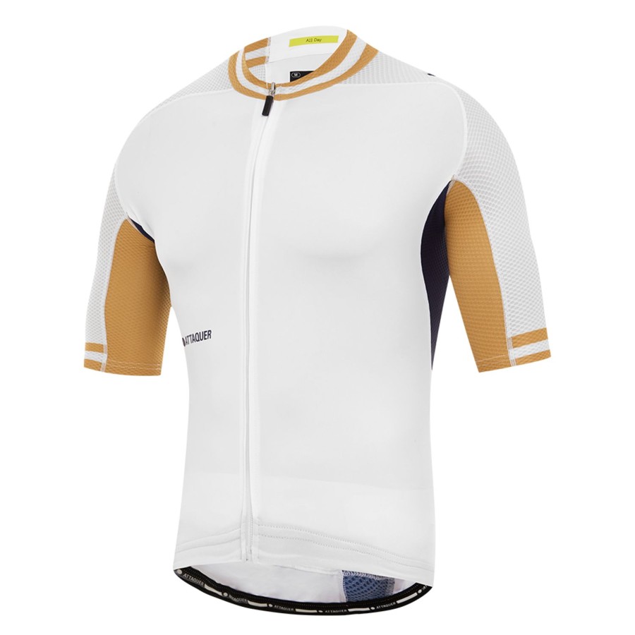 Mens Attaquer | All Day Jersey White/Stripe