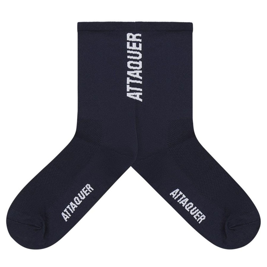 Accessories Attaquer | Vertical Logo Socks Navy