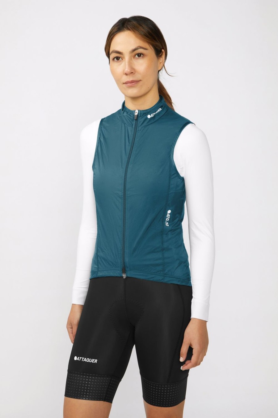 Womens Attaquer | Womens A-Line Lightweight Gilet Kelp