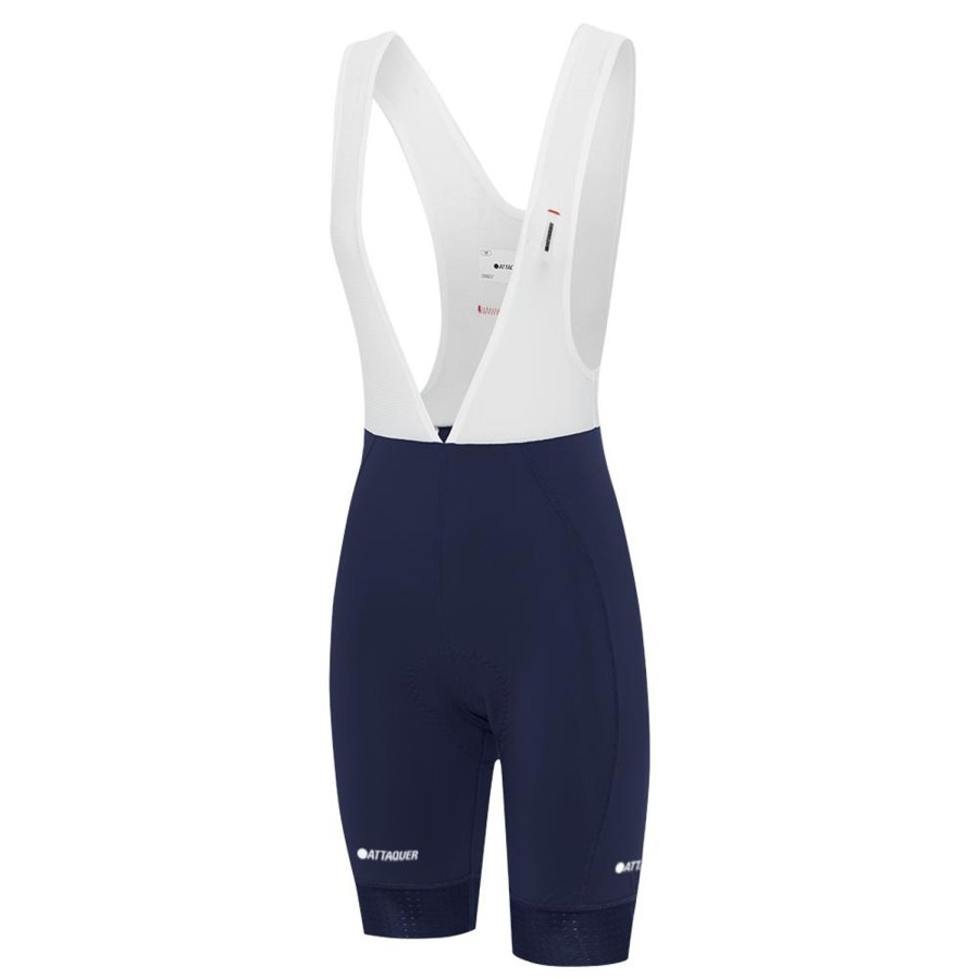 Womens Attaquer | Womens A-Line Bib Shorts Navy