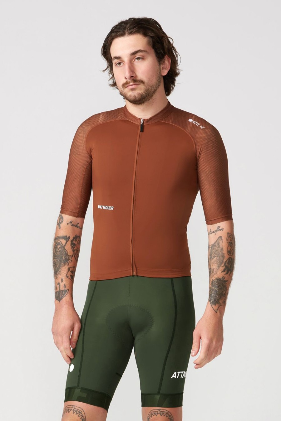 Mens Attaquer | All Day Jersey Burnt Orange