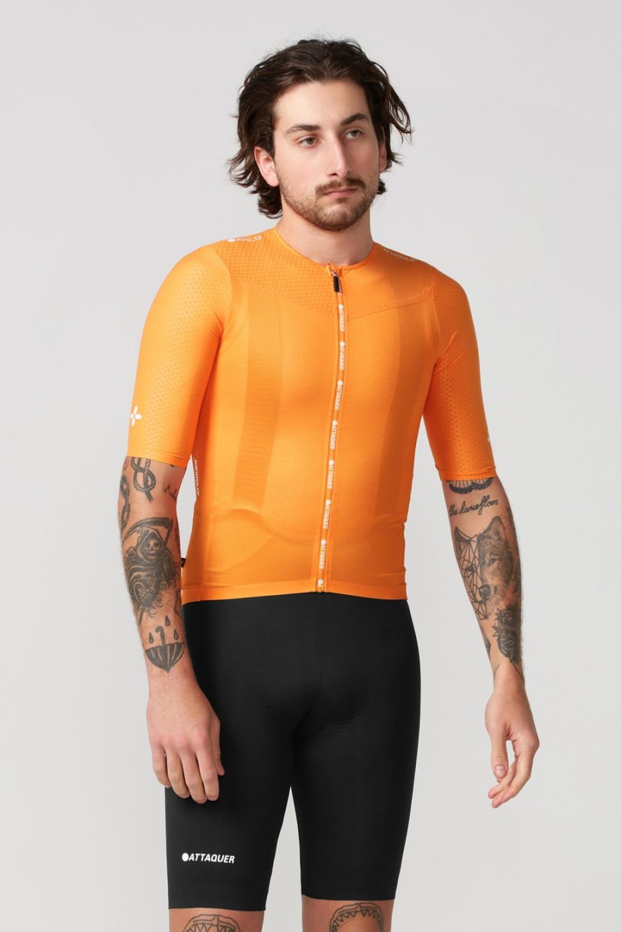 Mens Attaquer | Ultra+ Aero Jersey Orange