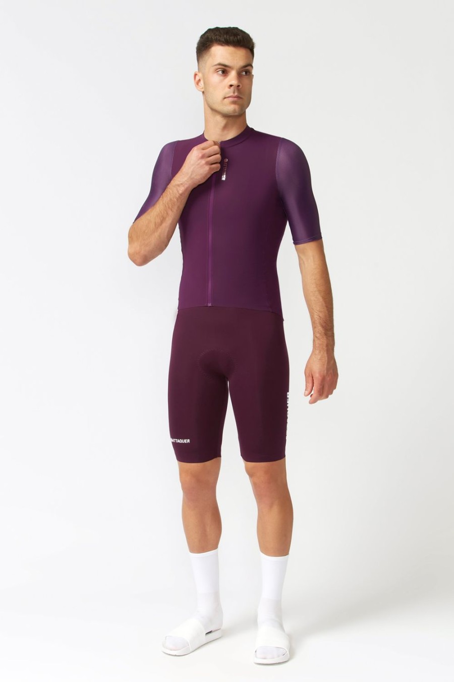 Mens Attaquer | Race Jersey Burgundy