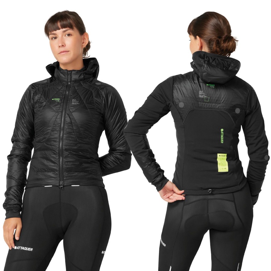 Womens Attaquer | Womens All Day Anatomic Insulator Jacket Black