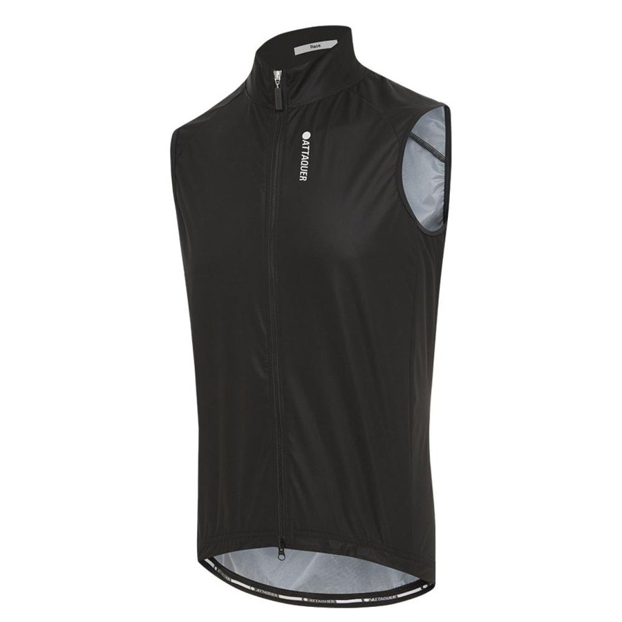 Mens Attaquer | Race Rain Softshell Gilet Black