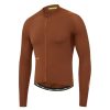 Mens Attaquer | All Day Summer Long Sleeve Jersey Burnt Orange