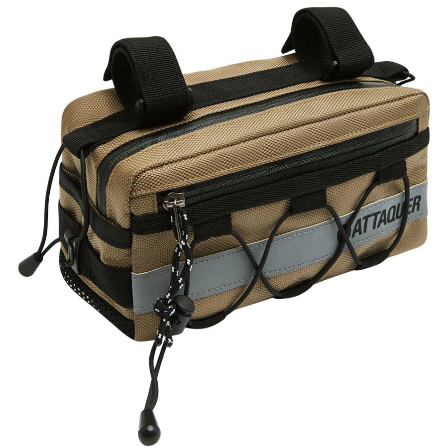 Accessories Attaquer | Adventure Handlebar Bag Square - Tan