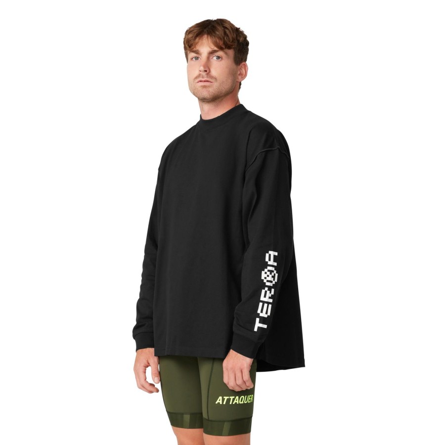 Mens Attaquer | Terra Ls Black Tee