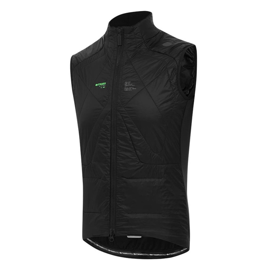 Mens Attaquer | All Day Anatomic Insulator Gilet Black