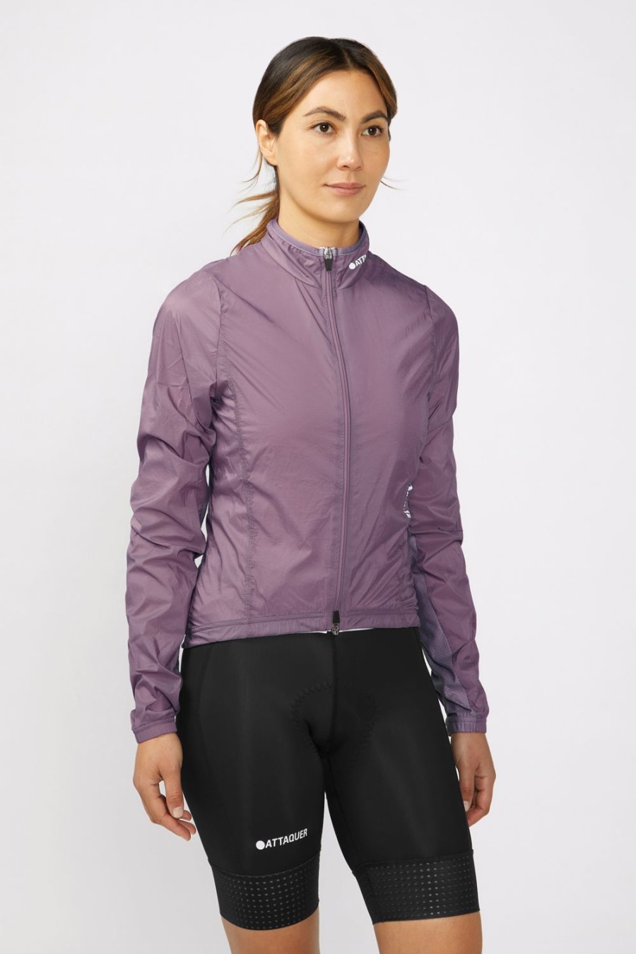 Womens Attaquer | Womens A-Line Lightweight Jacket Mauve