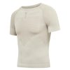 Mens Attaquer | Winter Short Sleeved Base Layer Eggshell