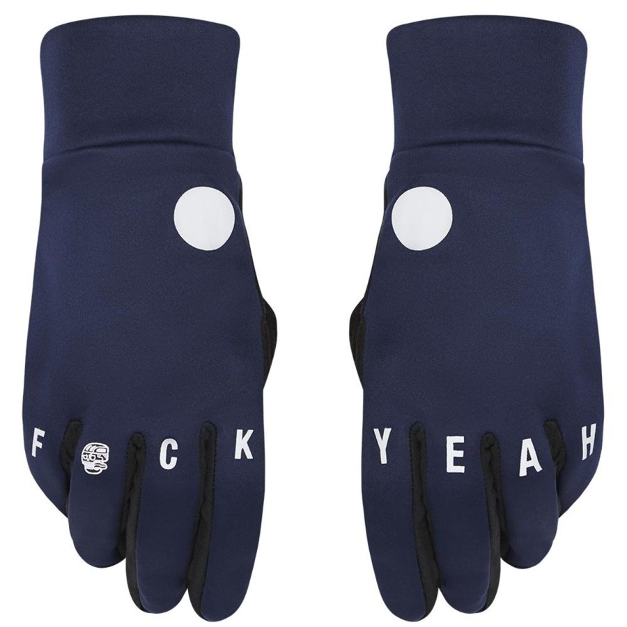 Accessories Attaquer | Mid Winter F@Ck Yeah Gloves Navy