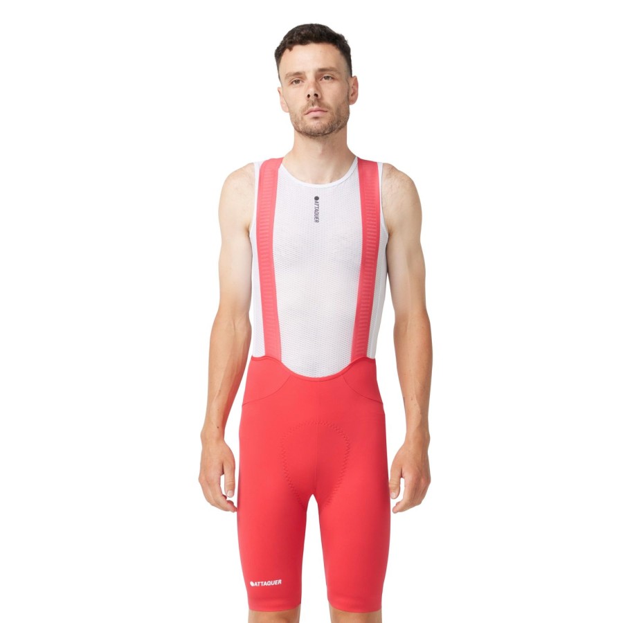 Mens Attaquer | Race Bib Short Fuchsia