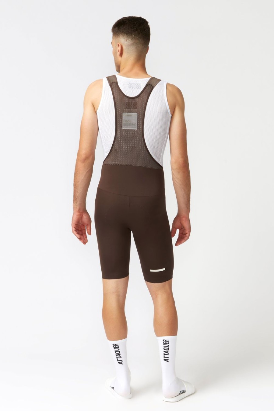 Mens Attaquer | Race Bib Short Cocoa/Tonal Ref Logo