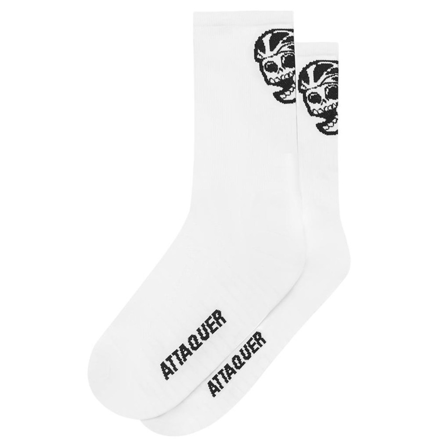 Accessories Attaquer | Skull Logo Socks White