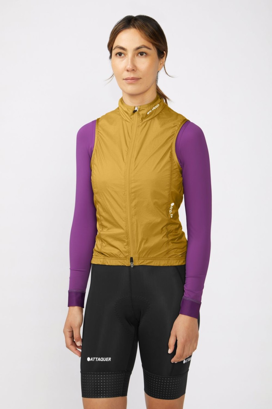 Womens Attaquer | Womens A-Line Lightweight Gilet Wattle