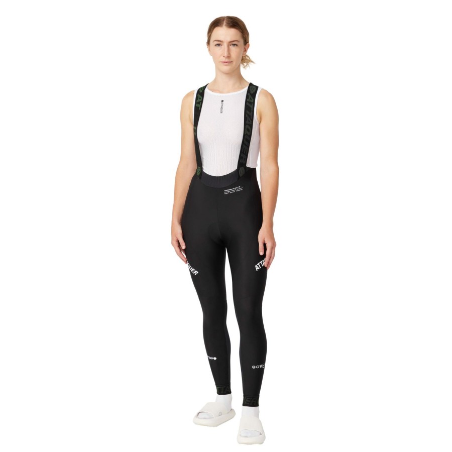 Womens Attaquer | Womens Race Winter Bib Longs Black