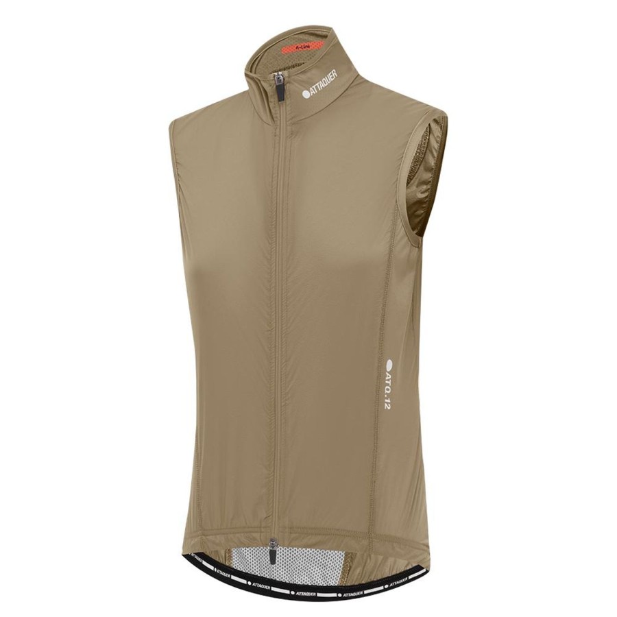 Womens Attaquer | Womens A-Line Lightweight Gilet Bronze