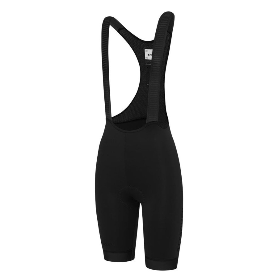 Womens Attaquer | Womens Race Bib Short Black/Tonal Ref Logo