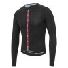 Mens Attaquer | Ultra+ Aero Long Sleeved Jersey Black/Neon Pink